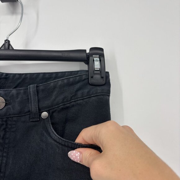 Loro Piana Italy Black Cotton Skinny Jeans Mid Rise Pockets Womens Size 38 - Picture 5 of 15